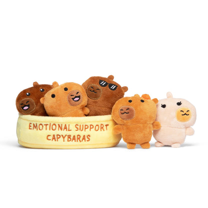 Spectron - Emotional Support Capibaras Knuffels - 6Dlg.