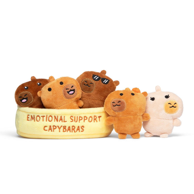 Spectron - Emotional Support Capibaras Knuffels - 6Dlg.