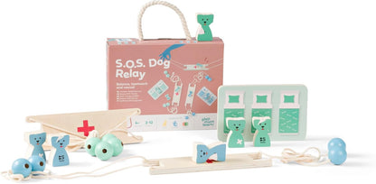 BS Toys – Hondenreddingsspel met brancards en bedden – 4+ jaar