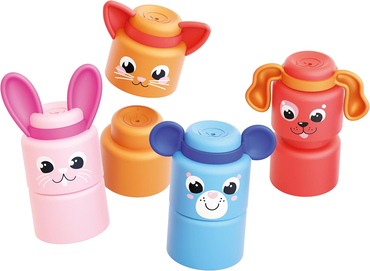 Quercetti - 4148 Momy Soft Happy Animals