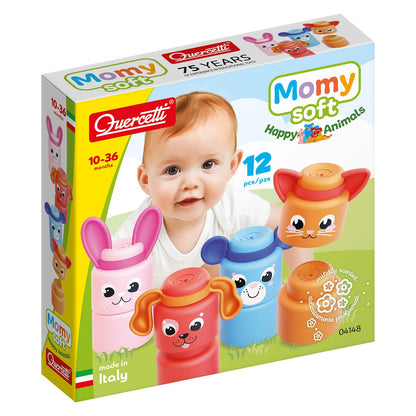 Quercetti - 4148 Momy Soft Happy Animals