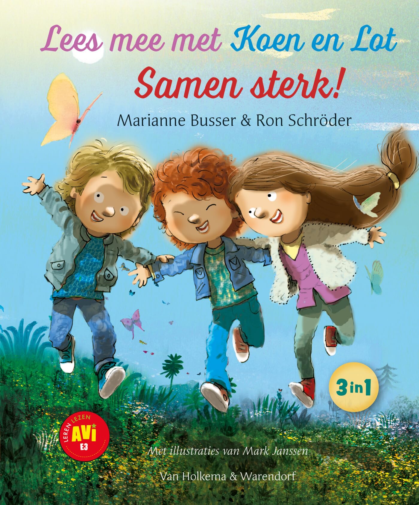 Centraal Boekhuis - Lees mee met Koen en Lot - Samen sterk! - AVI E3-M4