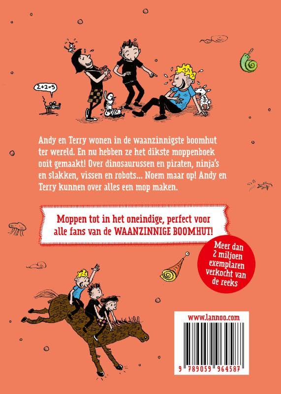 Centraal Boekhuis - Het superdikke waanzinnige moppenboek