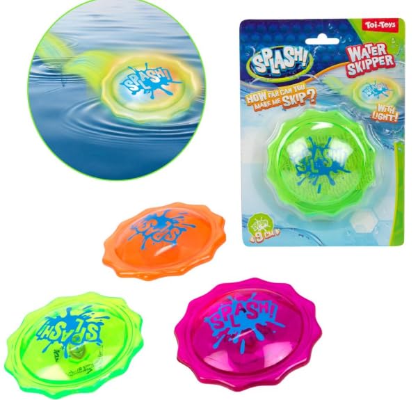 Toi-Toys - Splash Water Skipper met Licht - 9cm