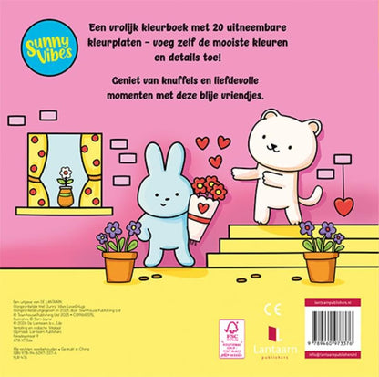 Lantaarn Publishers - Kleurboek Sunny vibes - Love & hugs