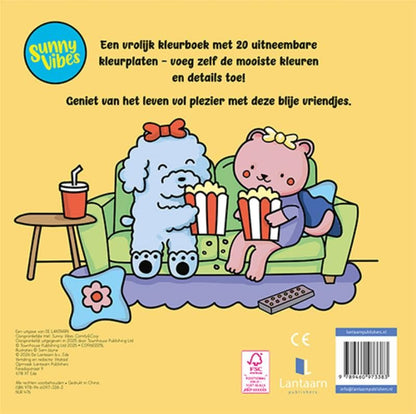 Lantaarn Publishers - Kleurboek Sunny vibes - Comfy & cosy