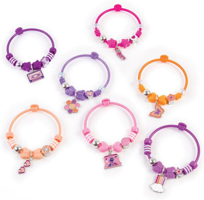 Make It Real 2901329 Fashion Armbandenset, doe-het-zelf sieradenset met modieuze parels, sieraden zelf knutselen, knutselset, creatieve kit voor kinderen