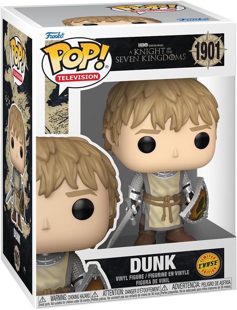 Funko POP! Television: A Knight of the Seven Kingdoms - Dunk - 1 in 6 Chance of Receiving the Rare Chase Variant - Styles Vary - Sammelbare Vinylfigur - Geschenkidee - Offizielles Merchandise