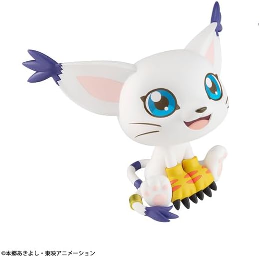 Megahouse Figurine Lookup Tailmon Digimon Adventure - MH845871 - Multicolore - Figurine à Collectionner, idéale pour Les Vrais Fans de l'Anime Digimon Adventure