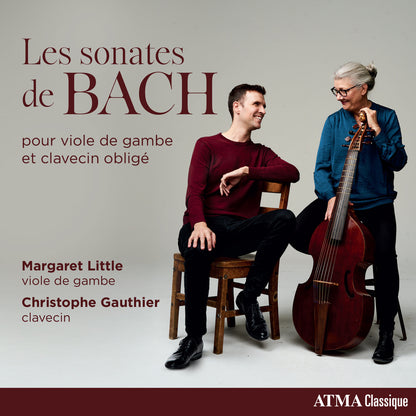 Les Sonates De Bach for Viola Da Gamba and Obbligato Harpsichord