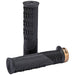 SDG Thrice OC Poignées de VTT verrouillables – Kashima noir, 135 mm, absorption des vibrations et design ergonomique pour enduro et trail