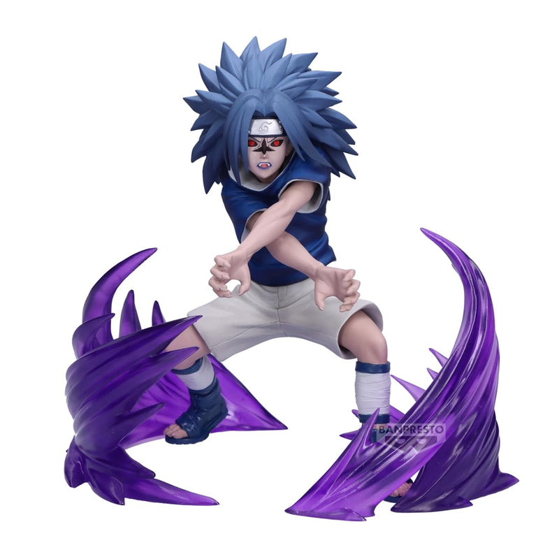 Banpresto Sasuke Uchiha Naruto 72-Serie, Actionfigur, 26&27, Vibration Stars, 15 cm, PZ69618P, Mehrfarbig, Sammelfigur, ideal für Anime-Fans