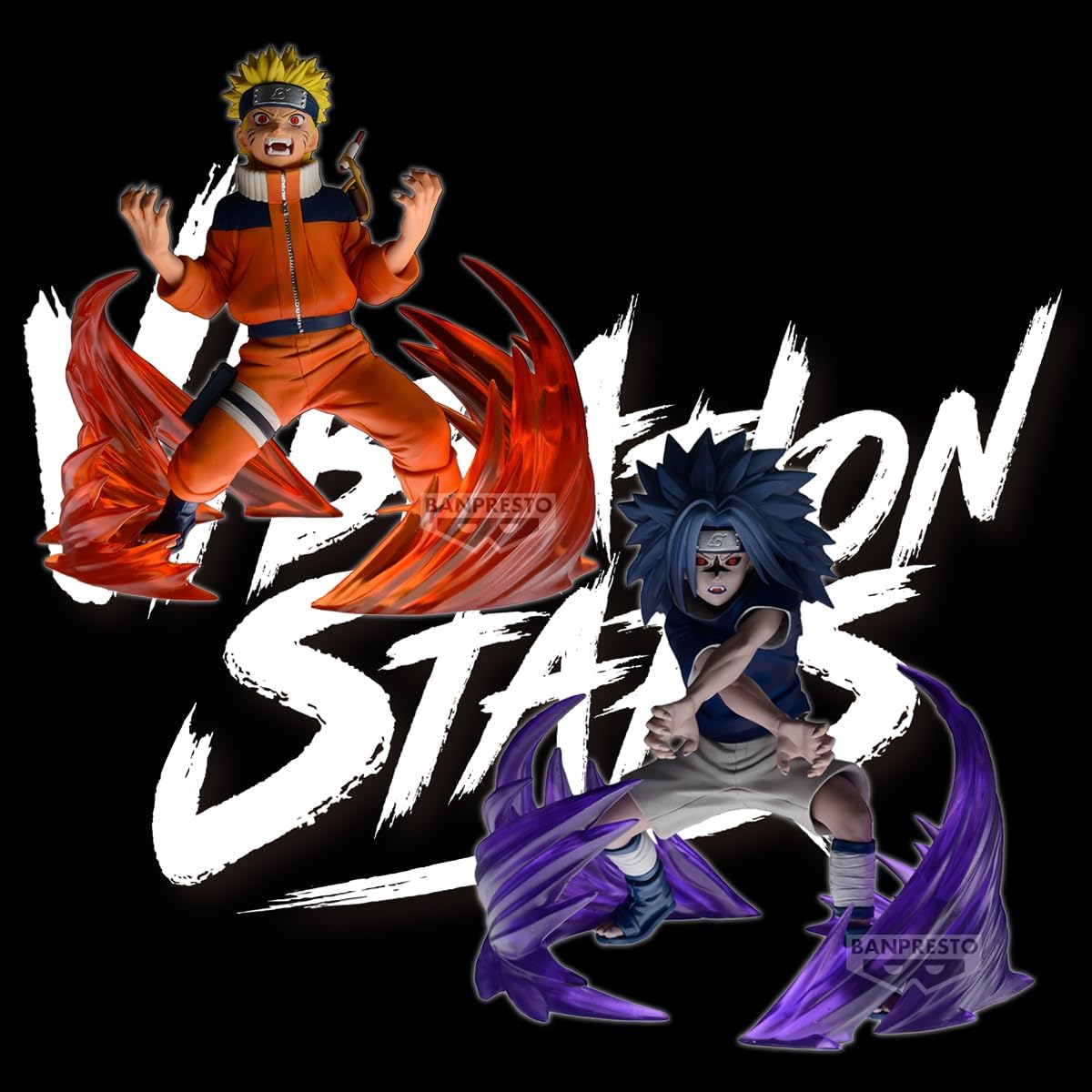 Naruto 72 series Vibration Stars PVC Sta