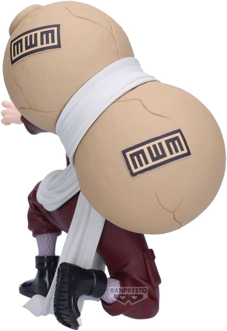 Banpresto Gaara II Naruto Action Figure - Vibration Stars 11 cm - PZ69619P Multicolor - Collectible Figure - Ideal for Naruto Anime Fans