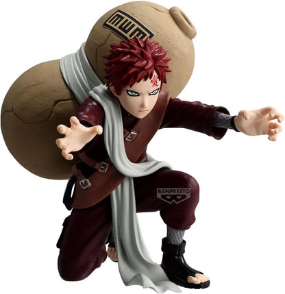 Banpresto Gaara II Naruto Action Figure - Vibration Stars 11 cm - PZ69619P Multicolor - Collectible Figure - Ideal for Naruto Anime Fans