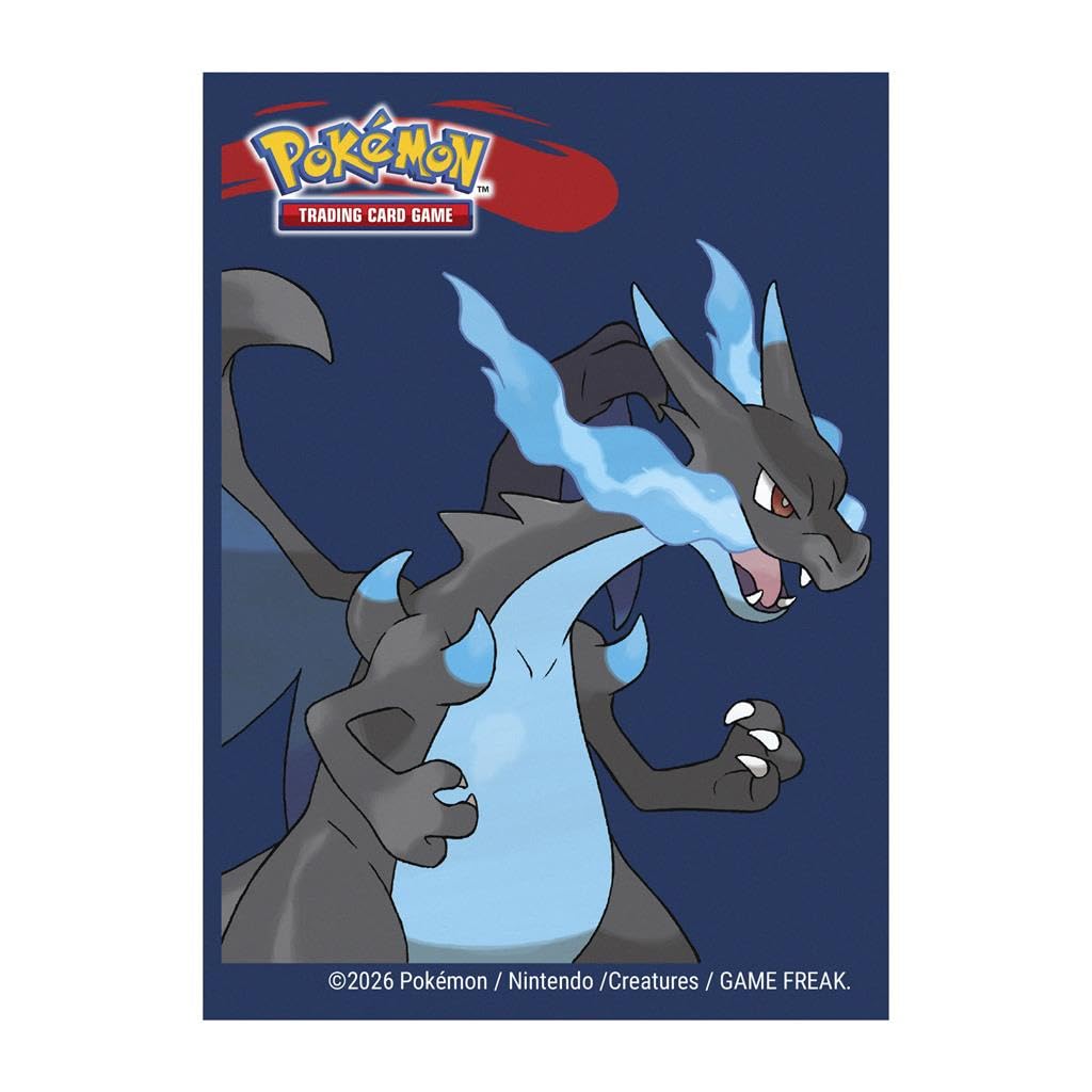 Ultra Pro Pokemon Mega Charizard X Sleeves (65 Sleeves) #16730