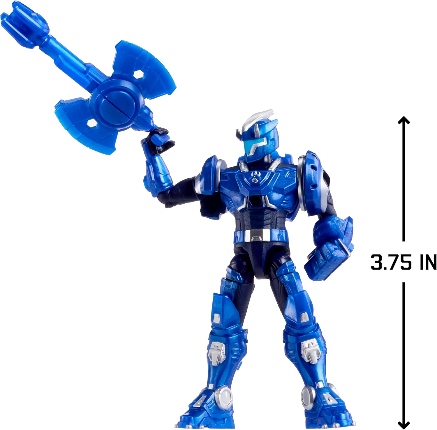 Triceratops Pilot TJ - 9.5cm Poseable Action Figure with Interchangeable Armour Pieces and Transforming Accessory, Suitable for Children Ages 6+