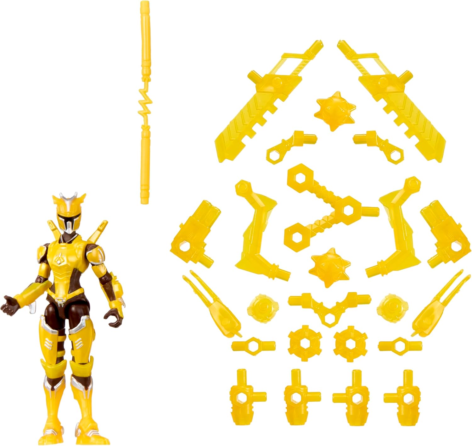 Raptor Pilot Paloma Silva - 9.5cm Poseable Action Figure with Interchangeable Armour Pieces and Transforming Accessory, Suitable for Children Ages 6+