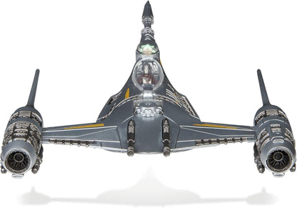 Star Wars™ Micro Galaxy Squadron SWJ0537 - N-1 Sternenjäger des Mandalorianers (Armada Edition) - offizielles 12,5 cm großes Fahrzeug mit 2 Micro-Figuren (2,5 cm