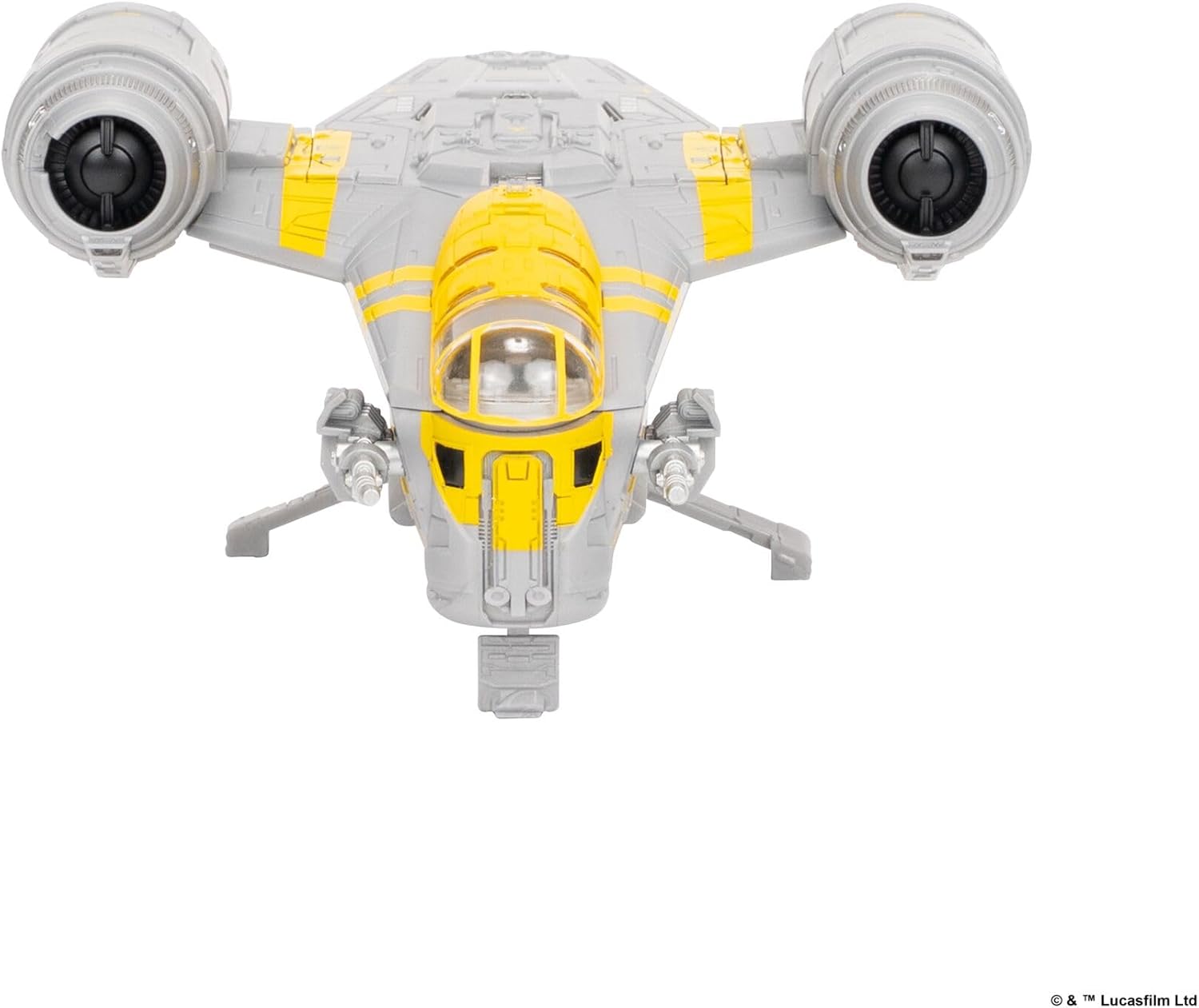 Star Wars™ Micro Galaxy Squadron SWJ0543 - Razor Crest - offizielles 18 cm großes Fahrzeug mit 1 Micro-Figur (2,5 cm