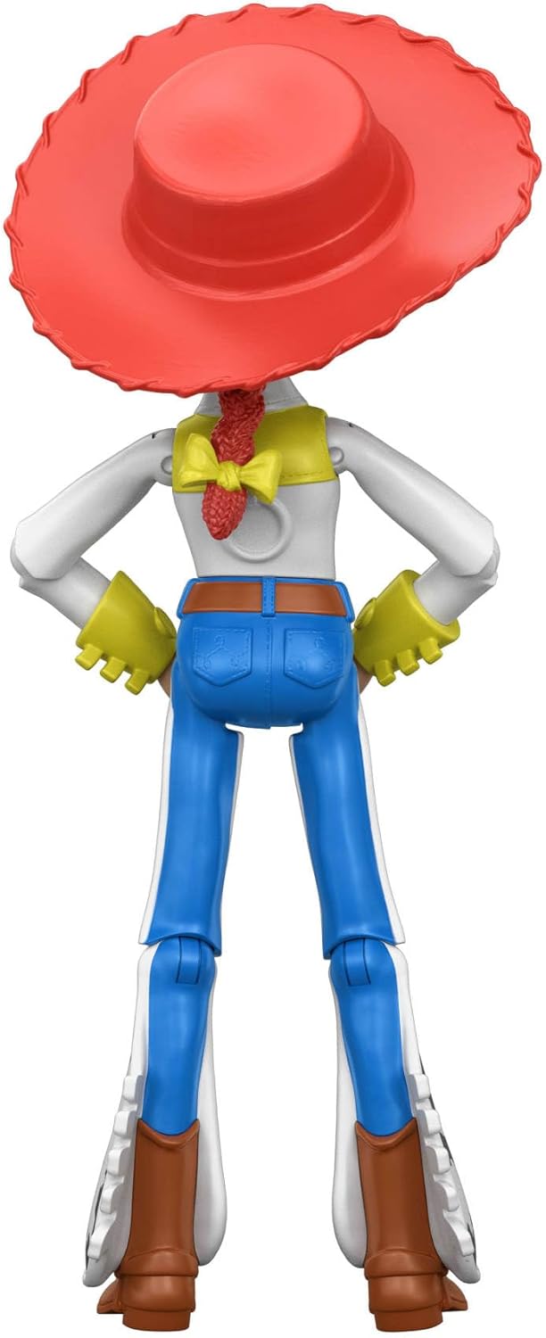 Mattel Disney and Pixar Toy Story 5 Large Scale Jessie Figure, 12 Inch Movie Toy Dancing Cowgirl Move, 12 Points Articulation, Accurate Detail, JKV40