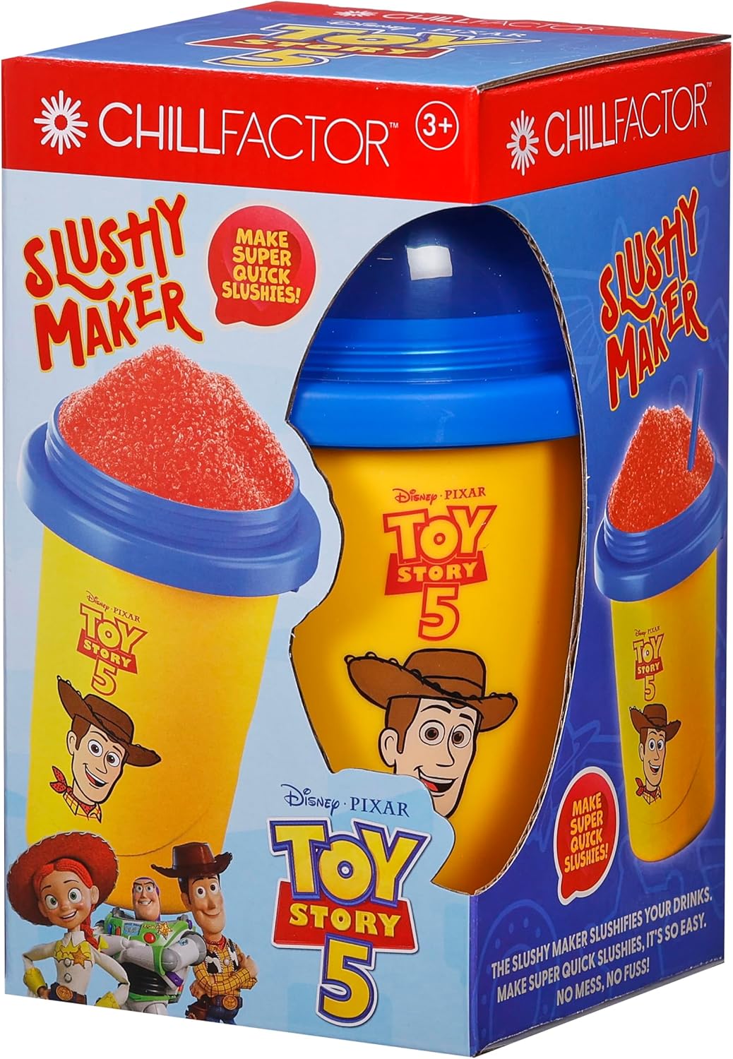 Chillfactor Disney And Pixar Toy Story 5 Design Slushy Maker, Woody Character Design, Homemade Slushies, Slushies In Seconds