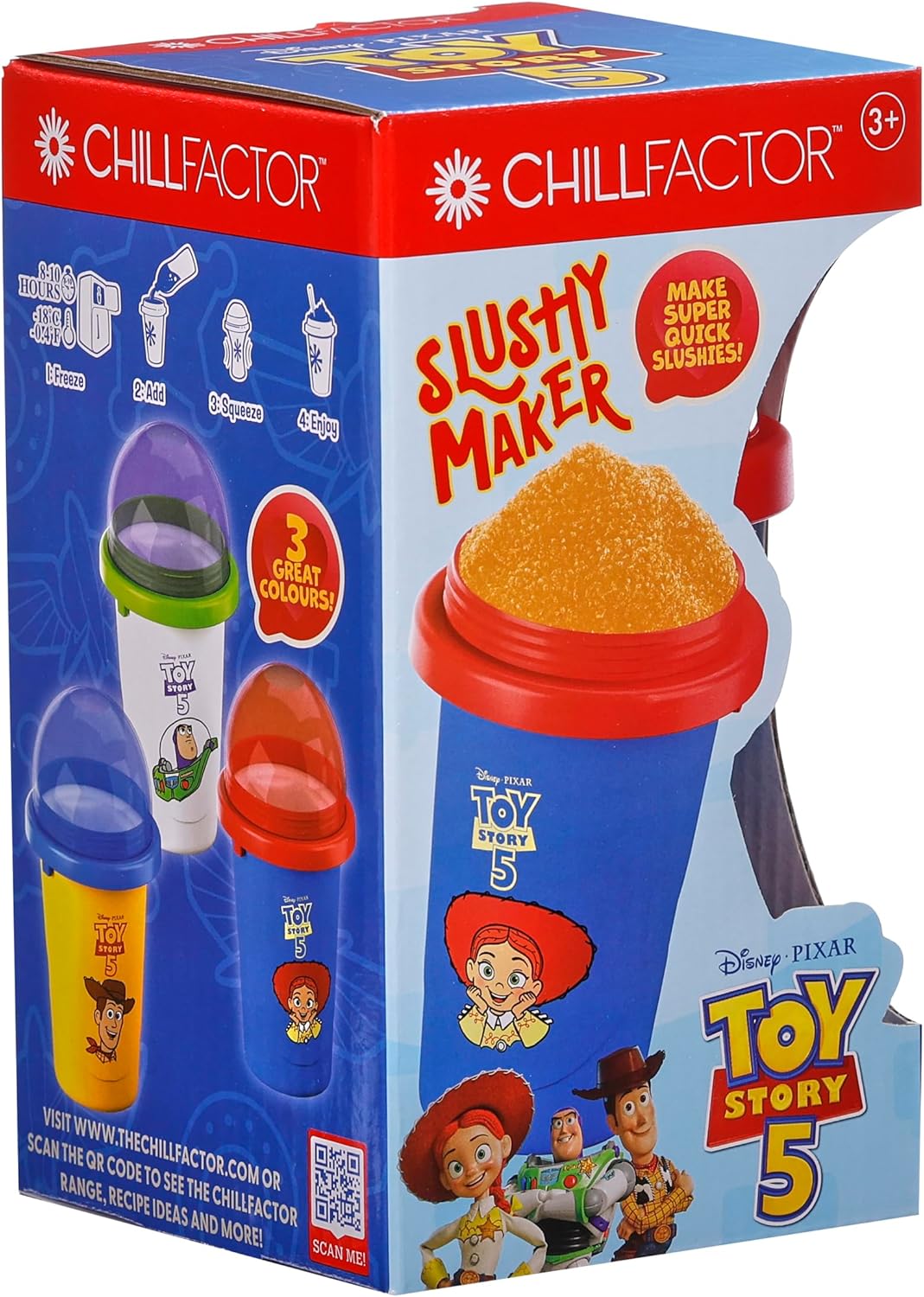 Chillfactor Disney And Pixar Toy Story 5 Design Slushy Maker, Jessie Character Design, Homemade Slushies, Slushies In Seconds