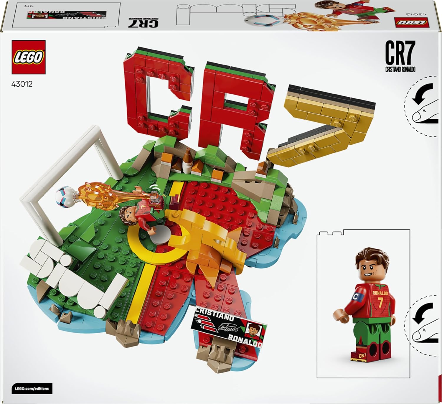 Lego Editions: Cristiano Ronaldo – Cr7 - Football Highlights (43012)