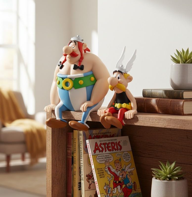 Asterix And Obelix - Seated Figues