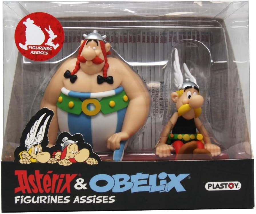 Asterix And Obelix - Seated Figues