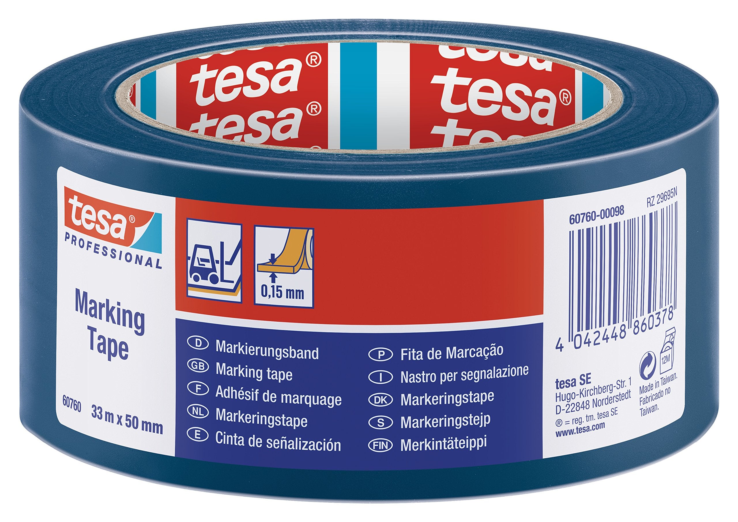 Quantore - Markeringstape Tesa Professional Blauw