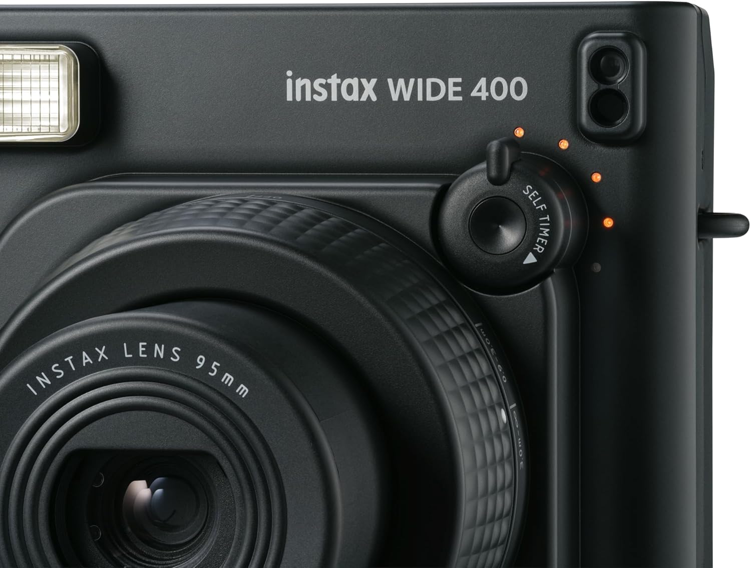 Fuji - Instax Wide 400 Instant Camera Black