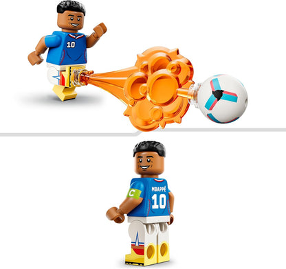 LEGO Editions Kylian Mbappé – Voetbalhoogtepunten - 3D-Bouwpakket voor Kinderen met Verzamelbaar Voetbalpoppetje - Kinderkamer Decoratie - Cadeau voor Jongens, Meisjes en Fans vanaf 10 Jaar 43013