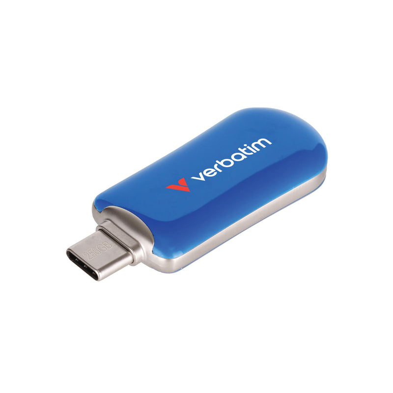 Plectra USB-C Flash Drive Blue 256GB
