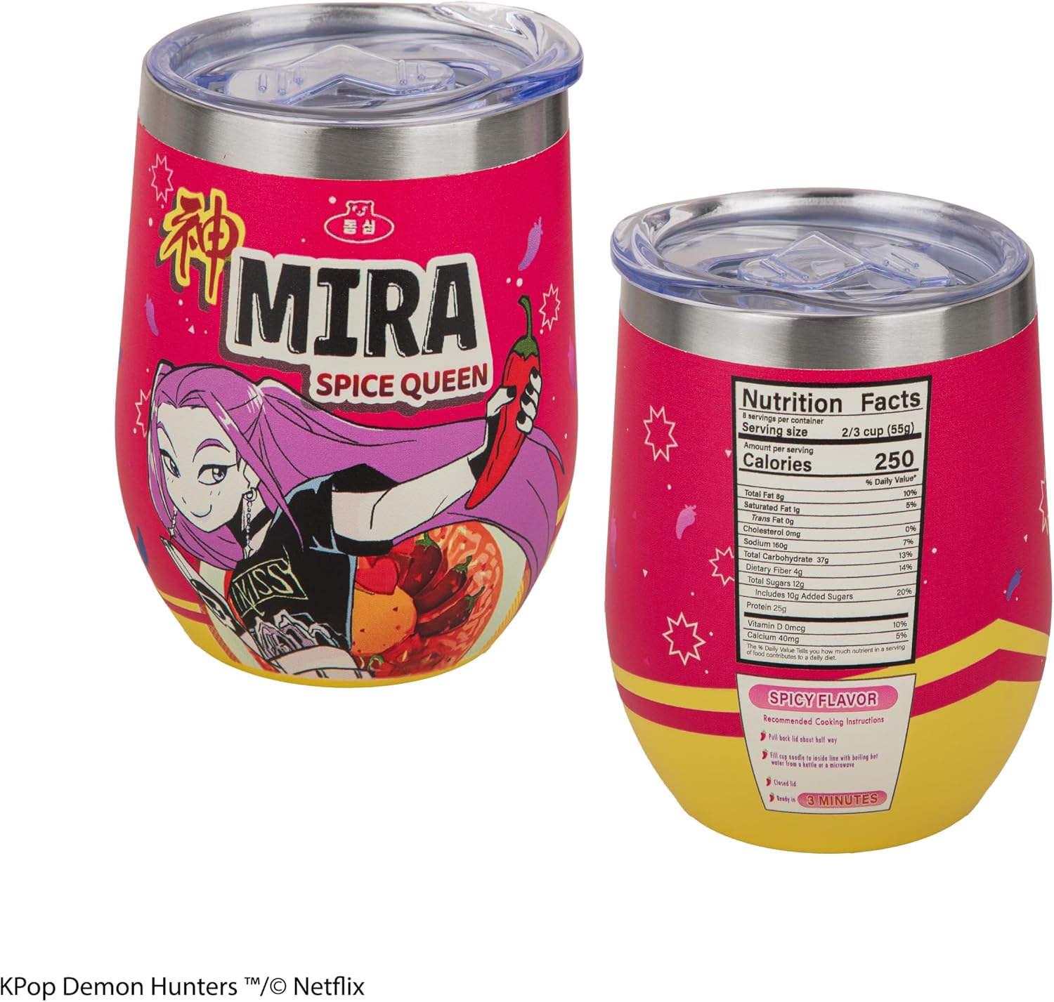 Kpop Demon Hunters Travel Mug Mira Spice Queen