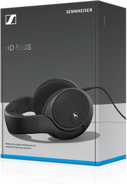 Sennheiser HD 560S, Open back reference-grade headphones for audio enthusiasts, Over Ear , Black