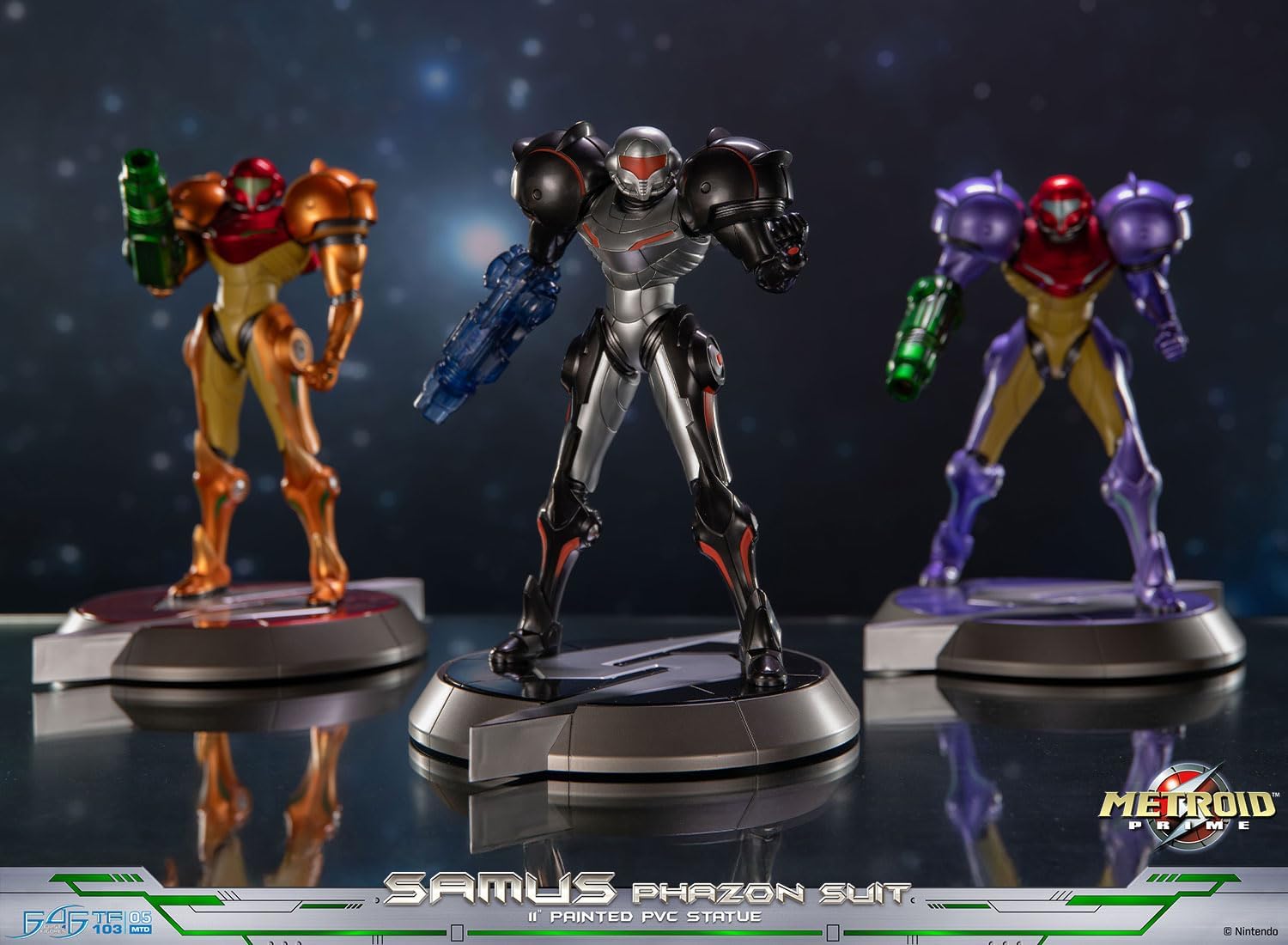 First4Figures - Metroid Prime (Samus Phazon Suit) (Standard) PVC