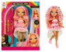 RAINBOW HIGH Be Dazzling - Adeline Rose - Muñeca de Moda Rosa de 28 cm con Herramienta para Deslumbrar, Gemas Brillantes y Accesorios de Estilismo