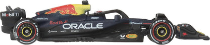 Hot Wheels 1:64 Scale Premium Die-Cast Oracle Red Bull Racing – Max Verstappen #1 Formula 1 Collectible Toy Race Car with Real Riders Tires & Metal/Metal Body & Chassis, JKD83