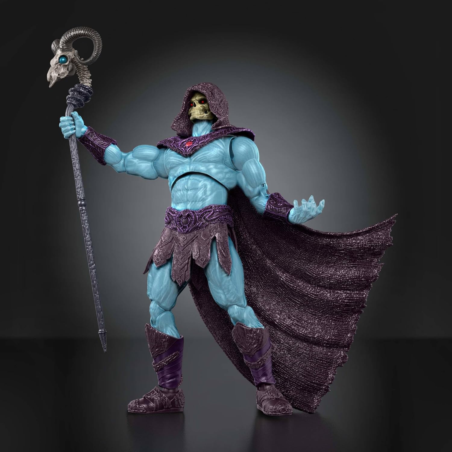 Masters of the Universe Action Figure Chronicles Skeletor, 6.5 Inch Scale 2026 Movie Accurate Villain, Deluxe Articulation, Havoc Staff, Jared Leto, JKJ23