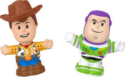 Fisher-Price Little People Toddler Toys Disney Pixar Toy Story Figure Set, 6 Characters for Preschool Pretend Play Kids Ages 18+ Months, JLM24
