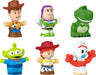Fisher-Price Little People Toddler Toys Disney Pixar Toy Story Figure Set, 6 Characters for Preschool Pretend Play Kids Ages 18+ Months, JLM24