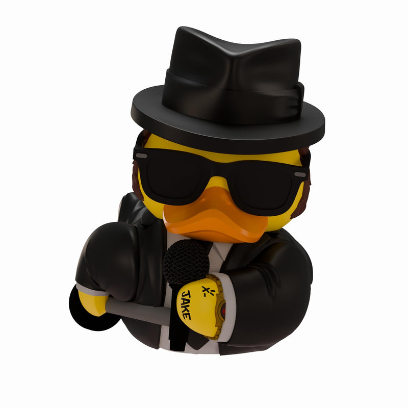 TUBBZ Collectors Edition: Blues Brothers - Jake Cosplaying Rubber Duck Vinyl Figure – Official Collectible for Fans of Blues Brothers