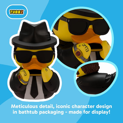 TUBBZ Collectors Edition: Blues Brothers - Elwood Cosplaying Rubber Duck Vinyl Figure – Official Collectible for Fans of Blues Brothers