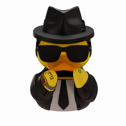TUBBZ Collectors Edition: Blues Brothers - Elwood Cosplaying Rubber Duck Vinyl Figure – Official Collectible for Fans of Blues Brothers