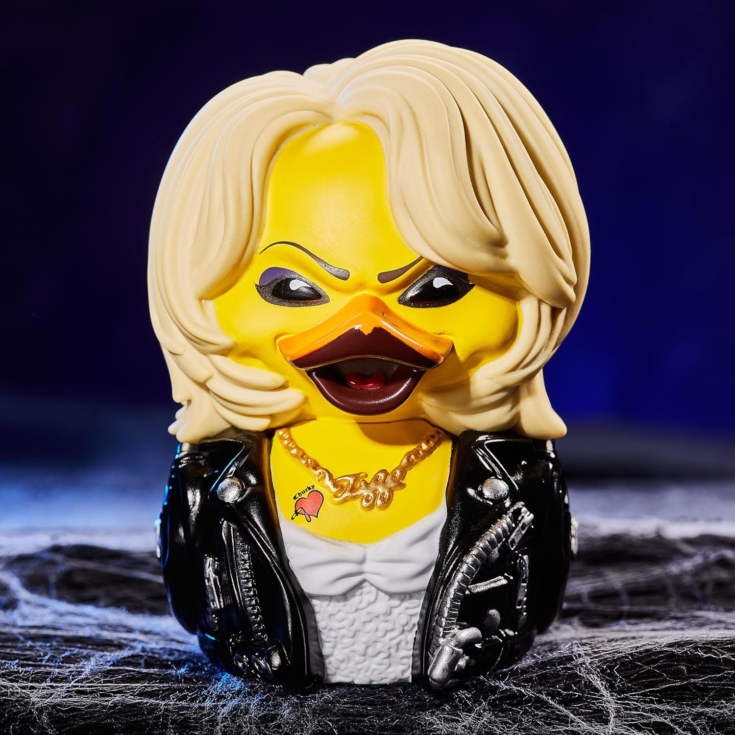 TUBBZ Boxed Edition: Horror - Tiffany Bride of Chucky Cosplaying Rubber Duck Vinyl Figure