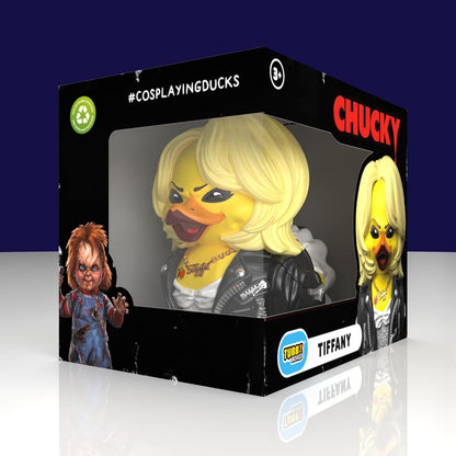 TUBBZ Boxed Edition: Horror - Tiffany Bride of Chucky Cosplaying Rubber Duck Vinyl Figure