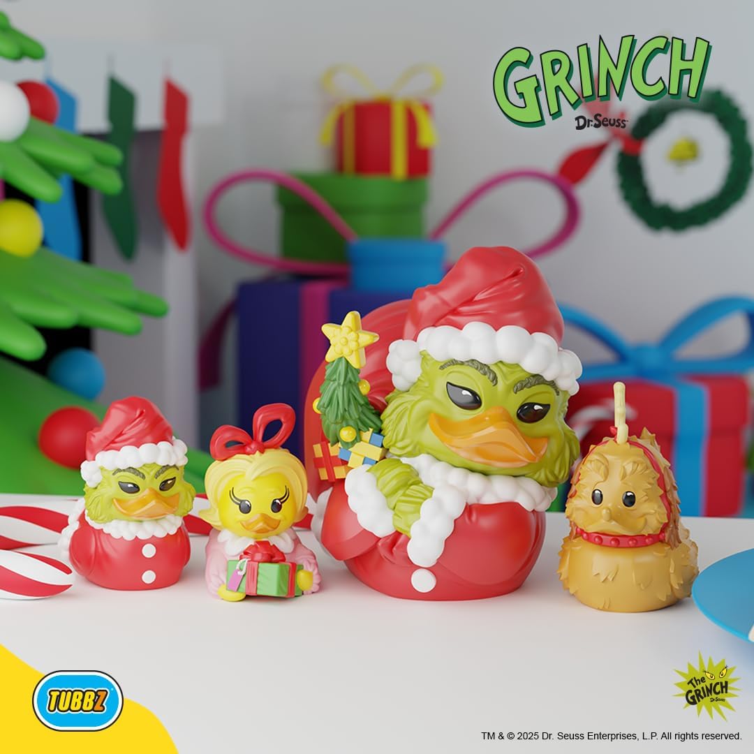 TUBBZ Mini: The Grinch - Cindy Lou Cosplaying Rubber Duck Vinyl Figure