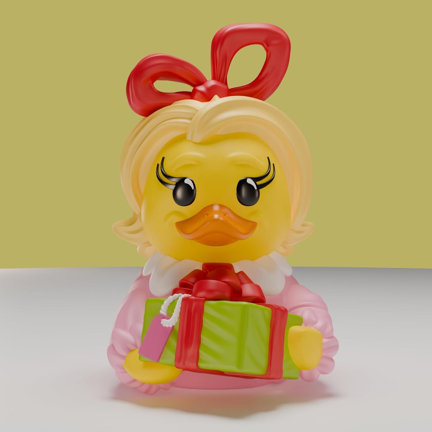 TUBBZ Mini: The Grinch - Cindy Lou Cosplaying Rubber Duck Vinyl Figure