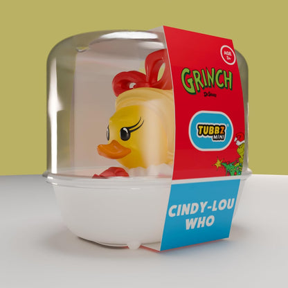 TUBBZ Mini: The Grinch - Cindy Lou Cosplaying Rubber Duck Vinyl Figure